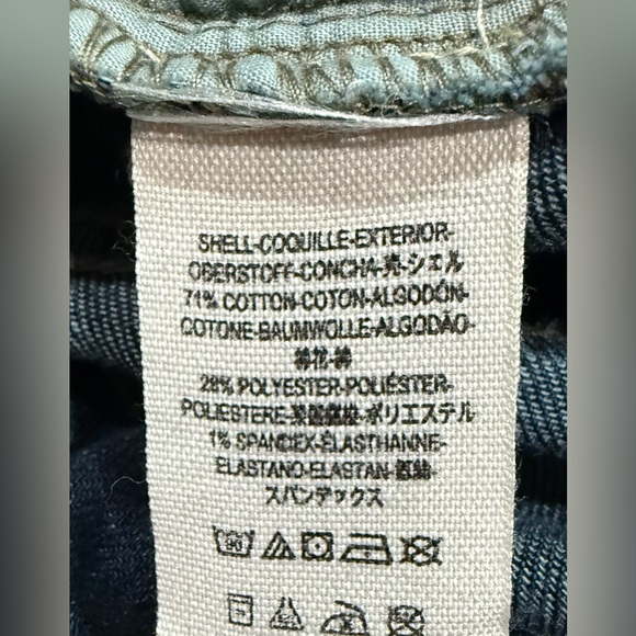 FREE PEOPLE MANTRA BALI BELL BOTTOMS Flare Low Rise Boho Hippie Jeans Size 27 - Picture 8 of 8